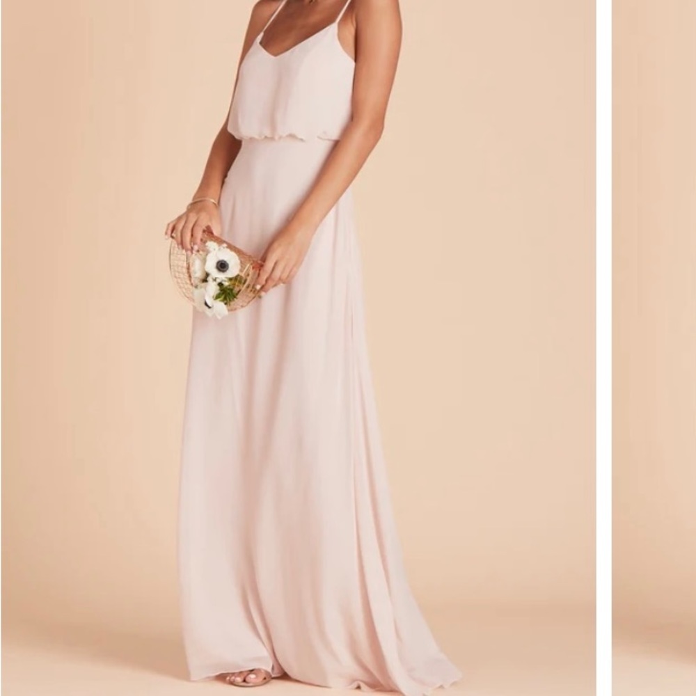 BIRDY GREY GWENNIE dress pale blush XS Worn once!